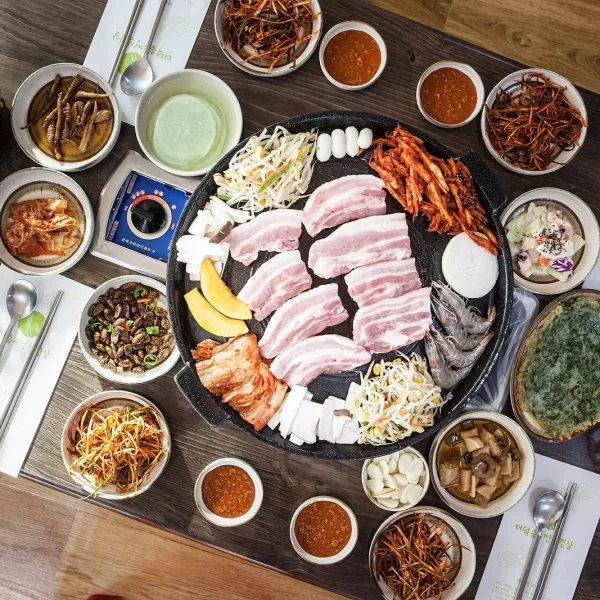 바비큐 상차림 추가
